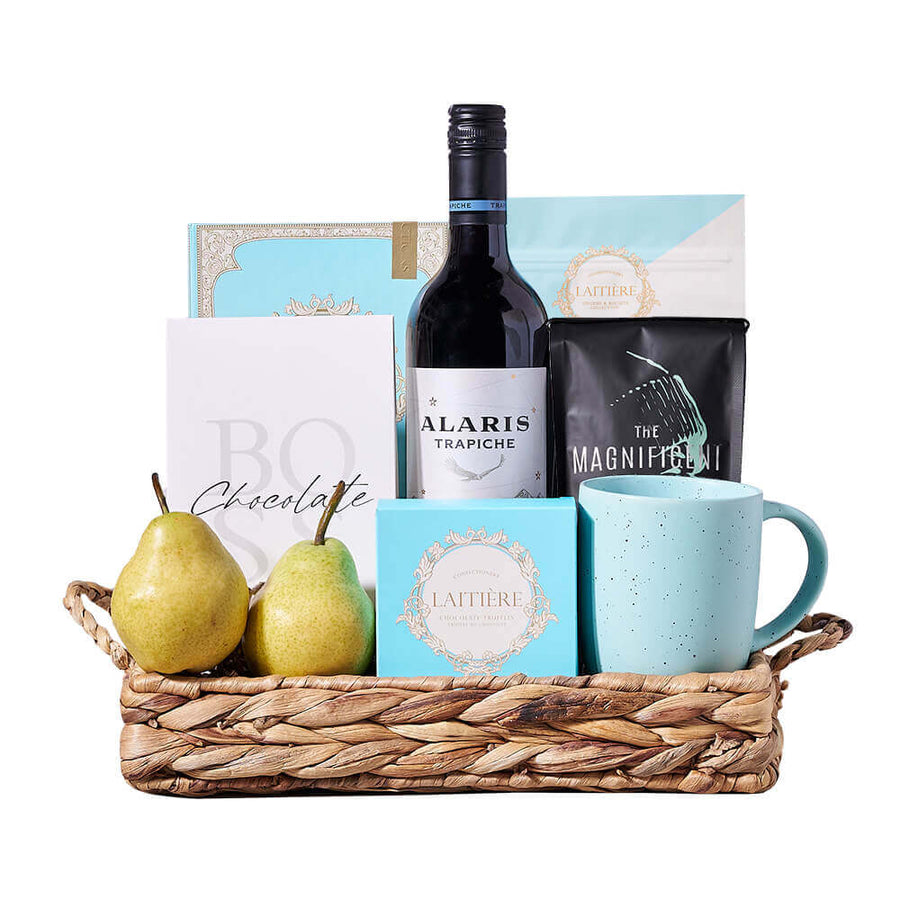 Mendoza Trapiche Malbec & Coffee Break Gift, wine gift, wine, gourmet gift, gourmet, coffee gift, coffee