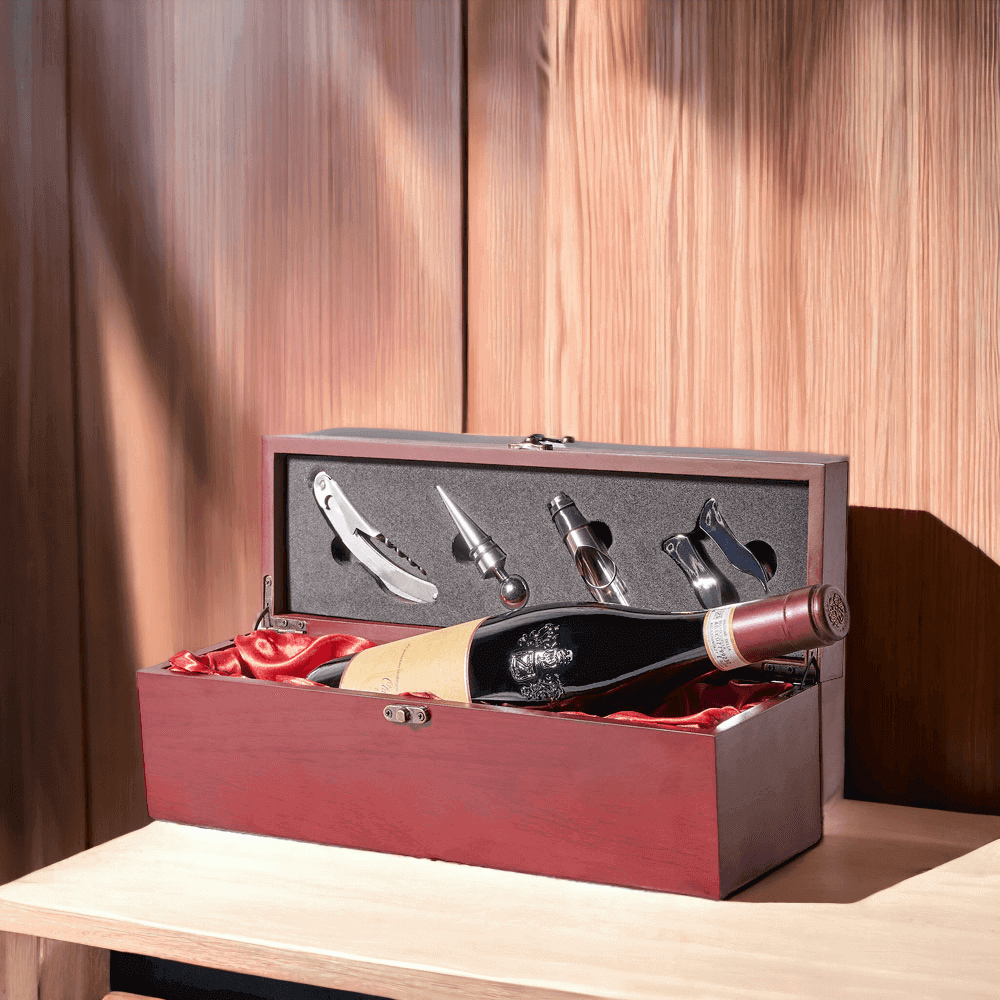 A Connoisseur's Delight Wine Tool Gift Box
