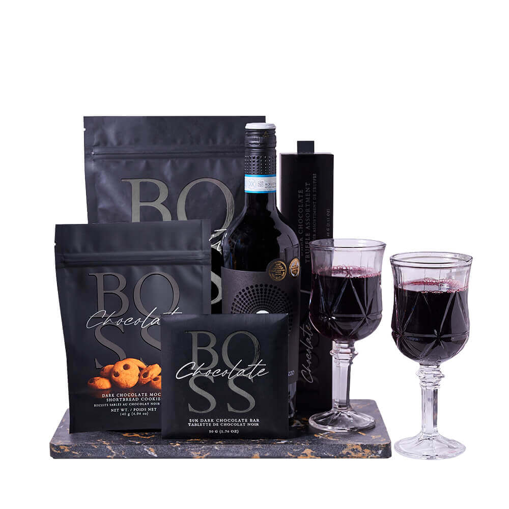 Abruzzo Fantini Montepulciano & Dessert Gift, wine gift, wine, gourmet gift, gourmet, chocolate gift, chocolate