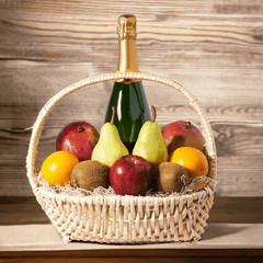 Fruit & Cheese Champagne Gift Set – champagne gift baskets – US