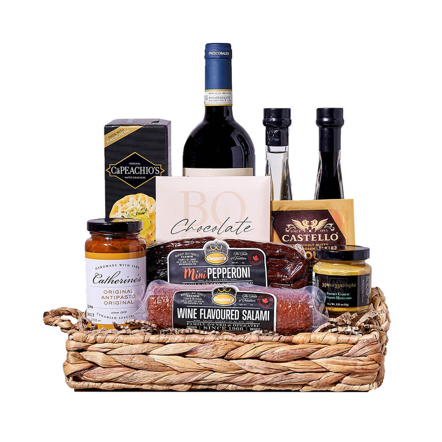 Tuscan Dinner Gourmet Gift Basket – gourmet gift baskets – Canada