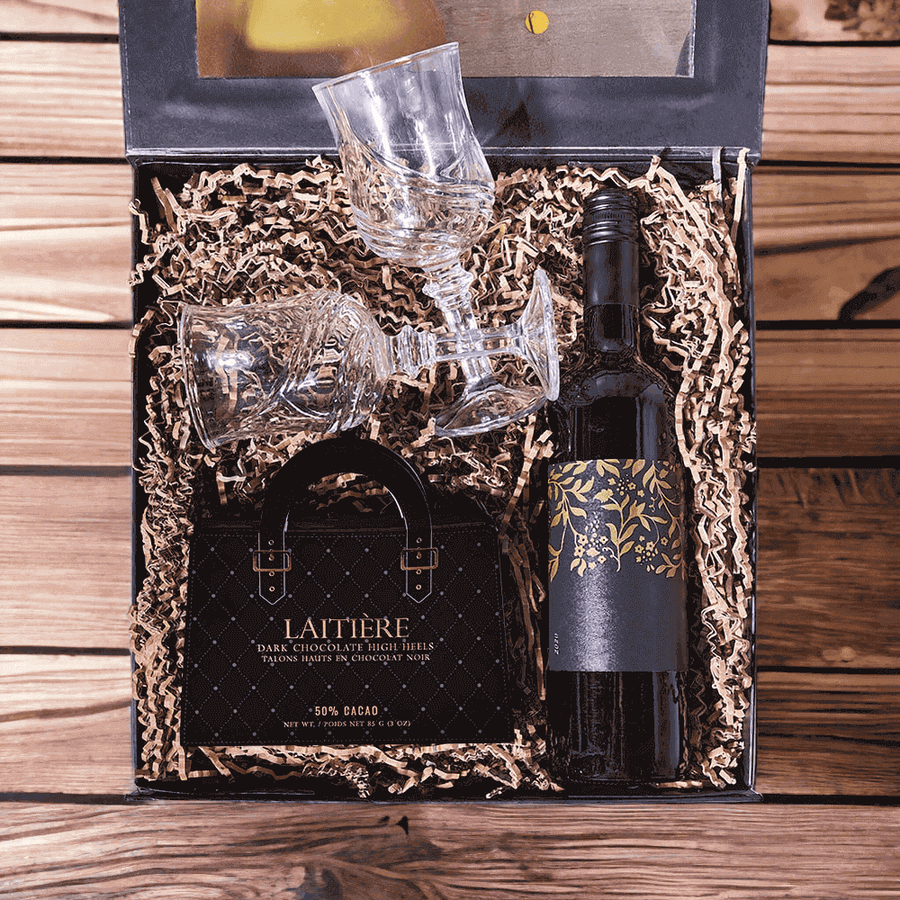 "Congratulations!" Wine Gift from Monthly Sommelier USA - Wine GIft Basket - USA Delivery