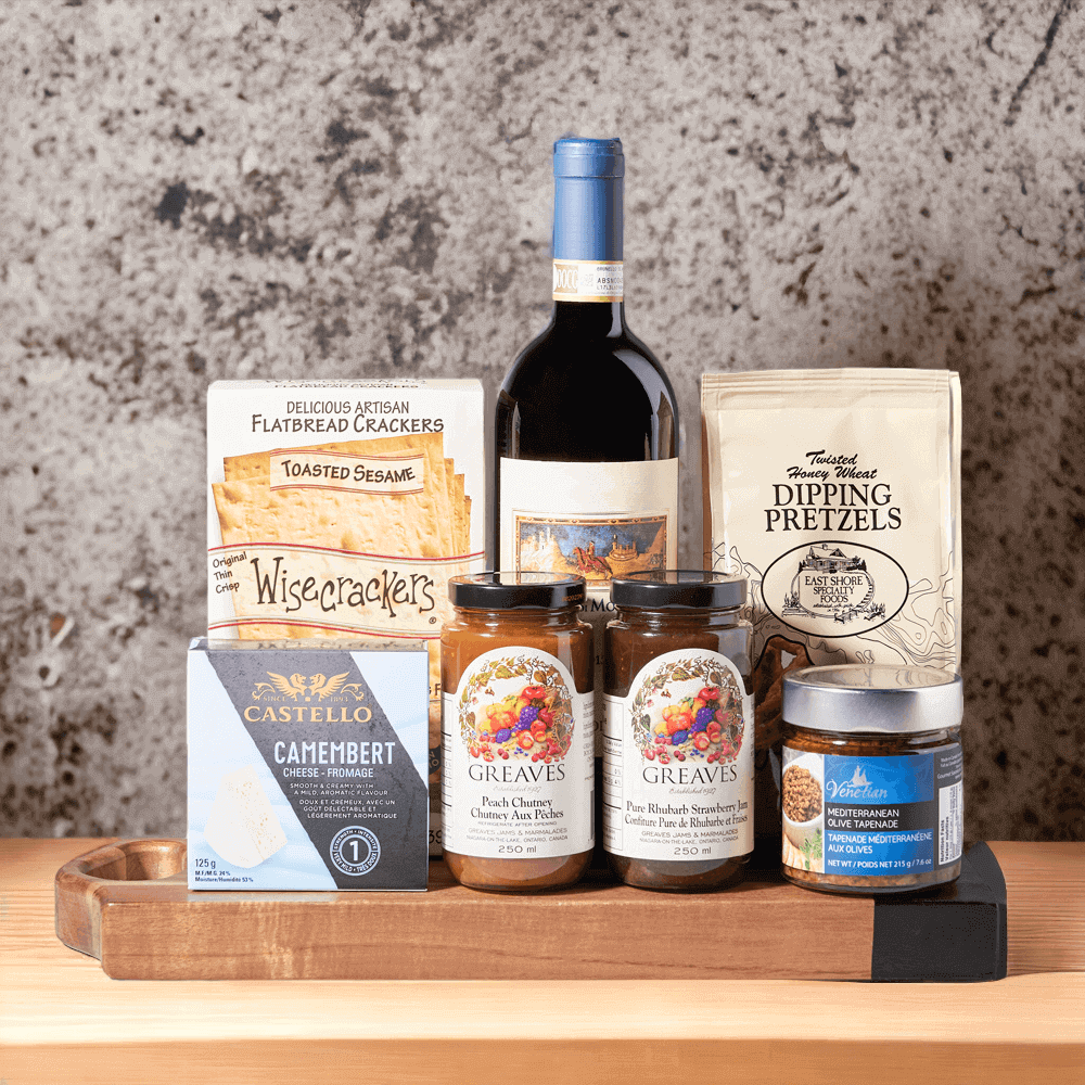Gourmet Dipping & Wine Gift Board