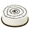 Large Black + White Layer Cake - Baked Goods - Cake Gift - USA Delivery