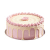 Large Vanilla Cake with Raspberry Buttercream - Baked Goods - Cake Gift - USA Delivery