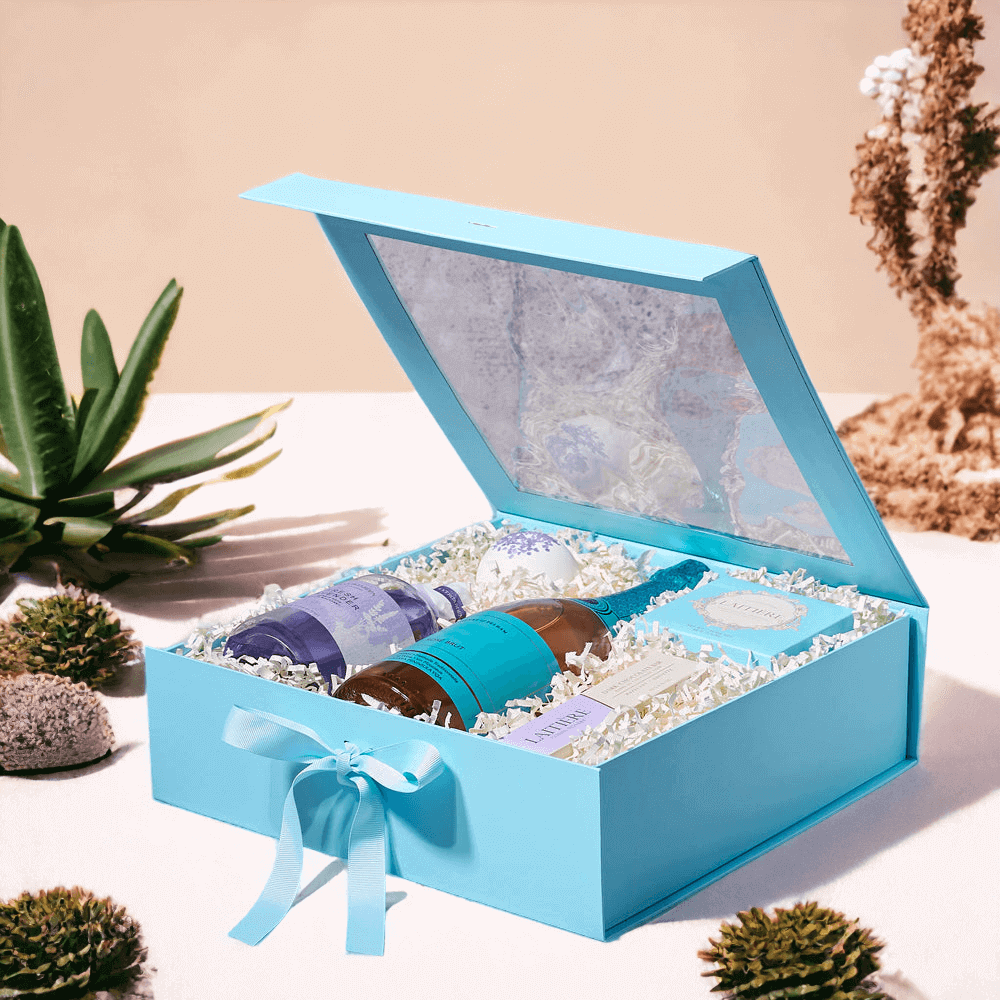 "Love You, Mom!" Gift Basket from Monthly Sommelier USA - Champagne Gift Basket - USA Delivery