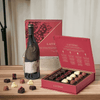 Luxurious Wine & Truffle Gift, Wine GIfts, Wine and chocolate, Gift Delivery