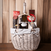 Plentiful Bubbly & Cheese Gourmet Gift Basket from Monthly Sommelier USA - Gourmet Gift Basket - USA Delivery