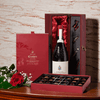 Romantic Wine & Chocolate Gift Set