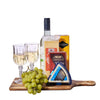 Sicilian Barone Montalto Pinot Grigio & Cheese Board, wine gift, wine, gourmet gift, gourmet, cheese gift, cheese