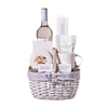 Sweet Treat & Sicilian Fantini Pinot Grigio Basket, wine gift, wine, gourmet gift, gourmet, tea gift, tea