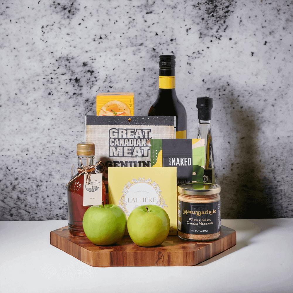 The Delicious Charcuterie & Wine Gift Board from Monthly Sommelier USA - Wine Gift Basket - USA Delivery