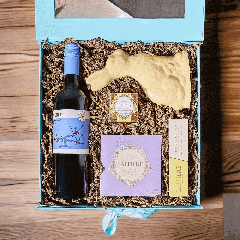 The Easter Wine & Bunny Box - Monthly Sommelier delivery - USA delivery
