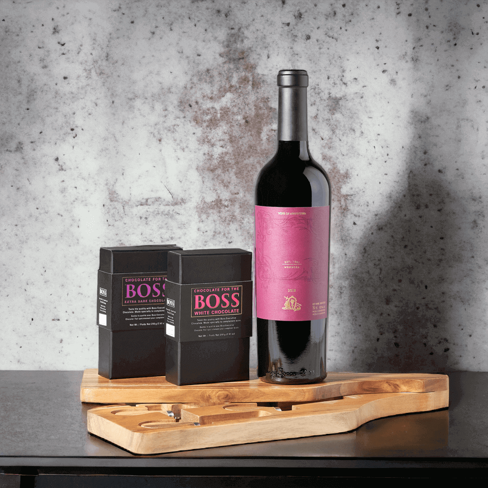 Wine Chocolate Pairing Gift Set USA delivery Monthly